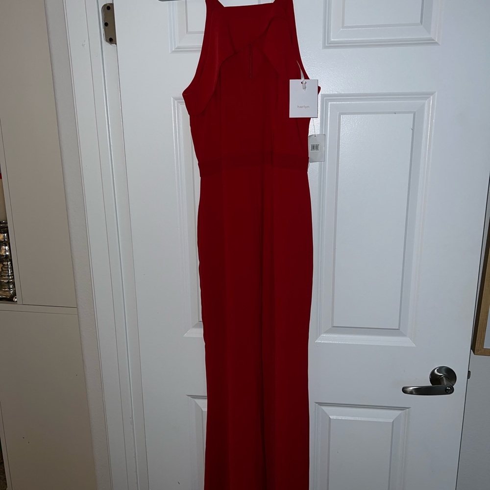 NWT Harlyn Nordstrom Red Long Formal Maxi Dress size XS